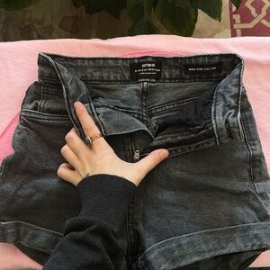 Cotton On High Rise Stretch Denim Shorts